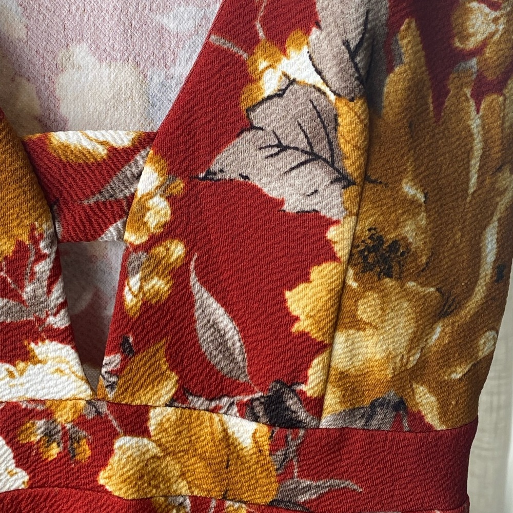 Forever 21 Warm Floral Dress